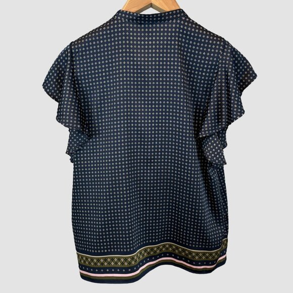 Womens Short Sleeved Ann Taylor Blouse - Picture 7 of 7